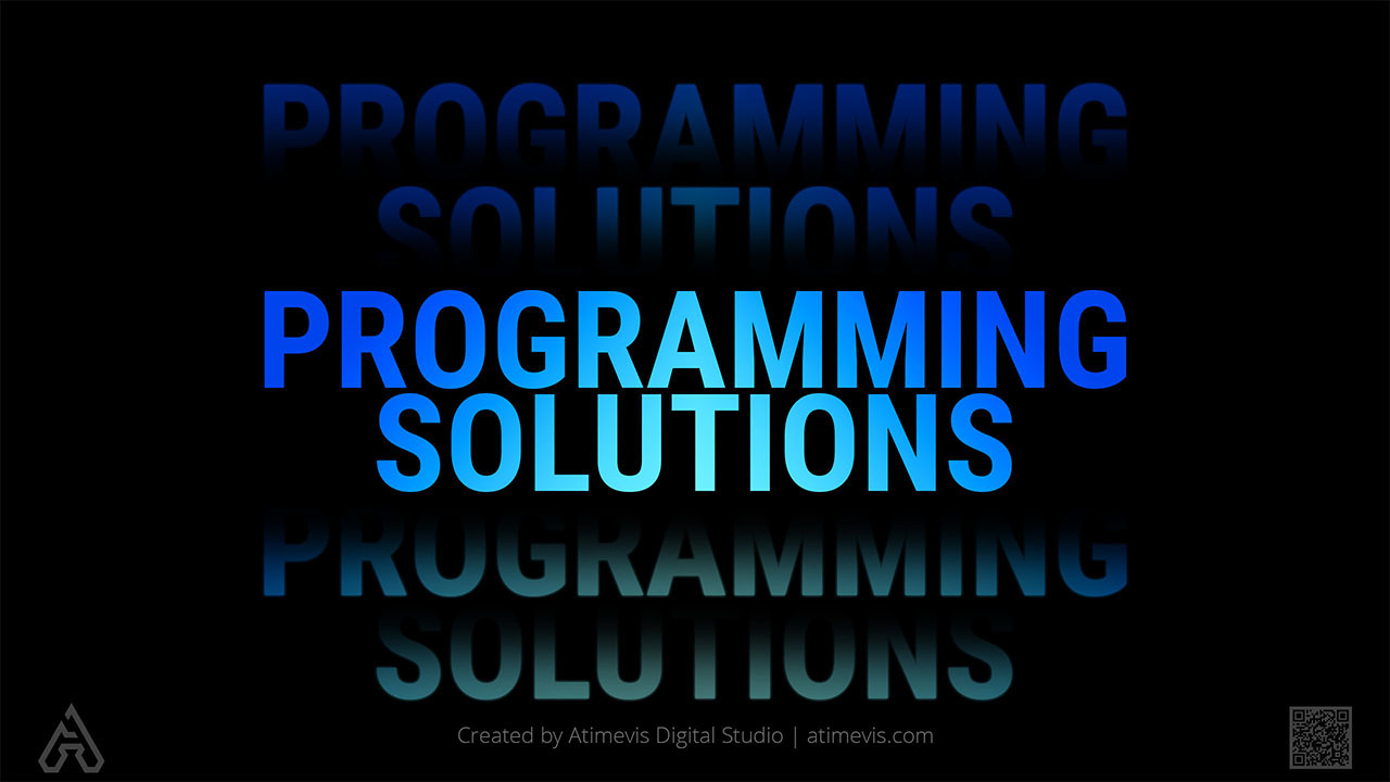 Programming Services & Solutions by Company Atimevis