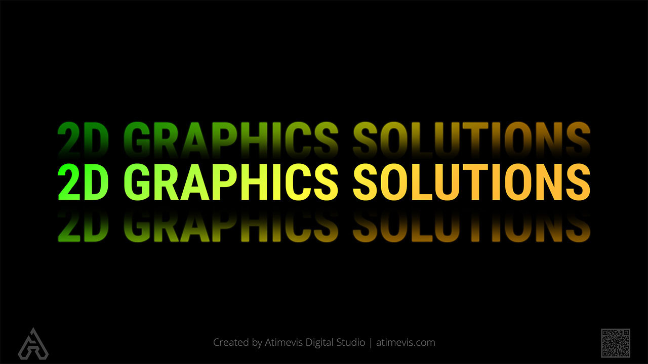 2D Computer Graphics (CG) Solutions by Development Company Atimevis