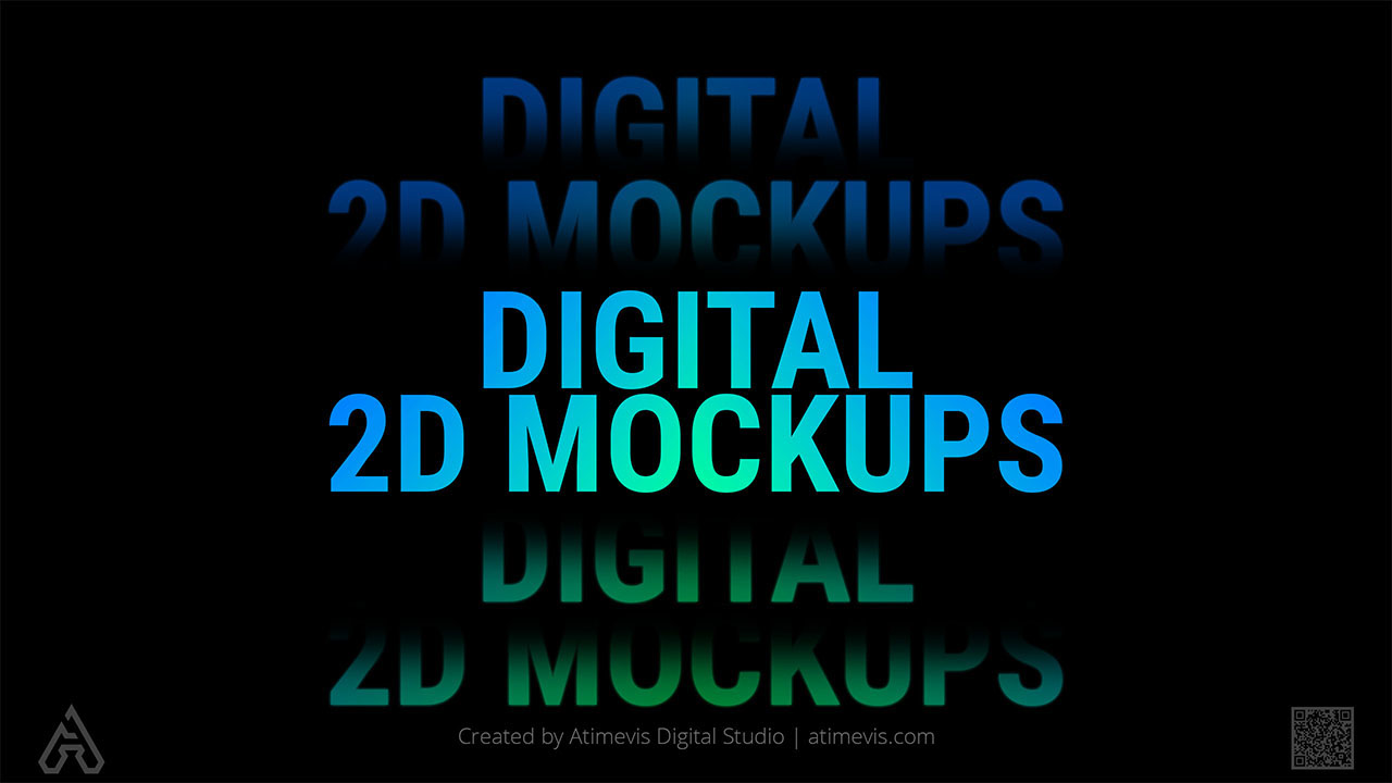 Digital 2D Mockups by Bureau Atimevis