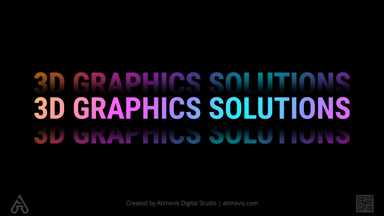 3D Computer Graphics (CG) Solutions by Development Studio Atimevis