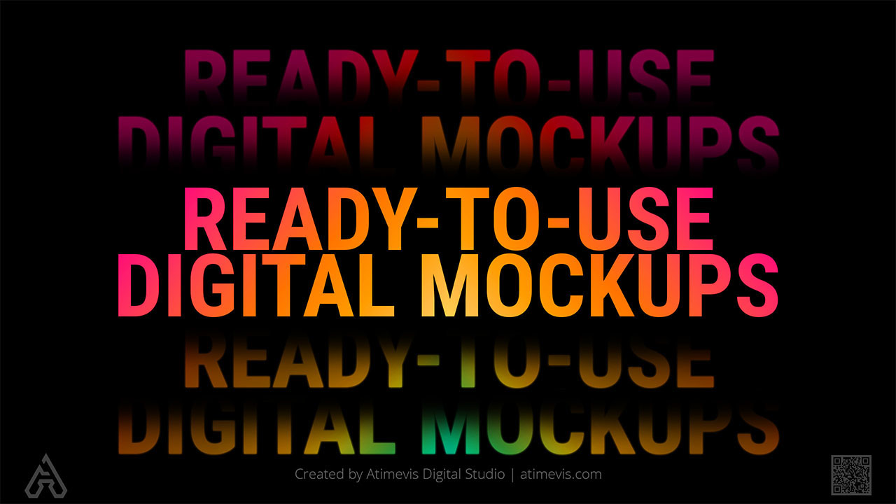 Ready-To-Use Digital Mockups by Studio Atimevis