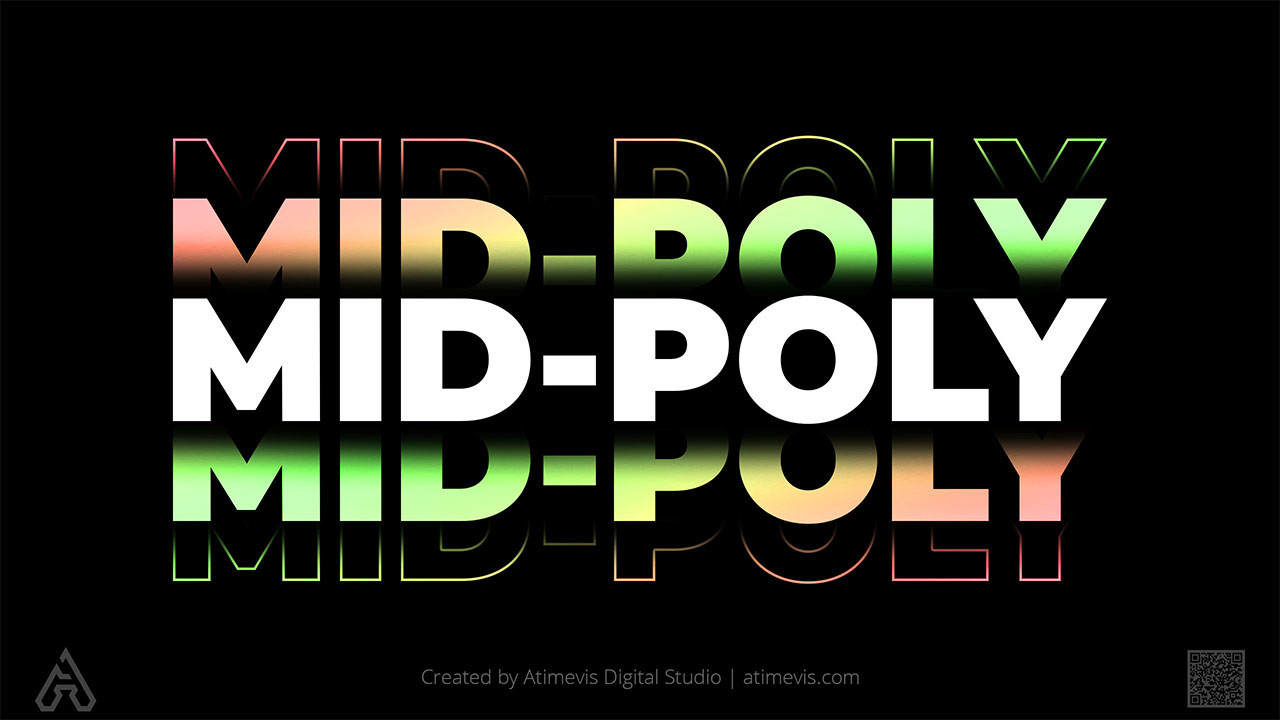 Mid-Poly 3D Modeling Services, Solutions & Proposals by Working Studio Atimevis