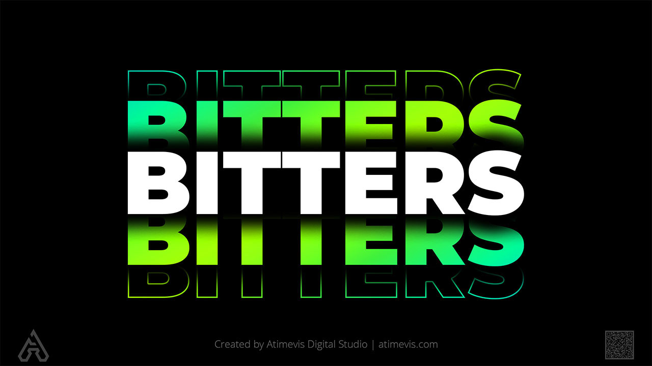 Bitters Bottles Digital Visualization 3D Services Solutions Development by DV Firm
