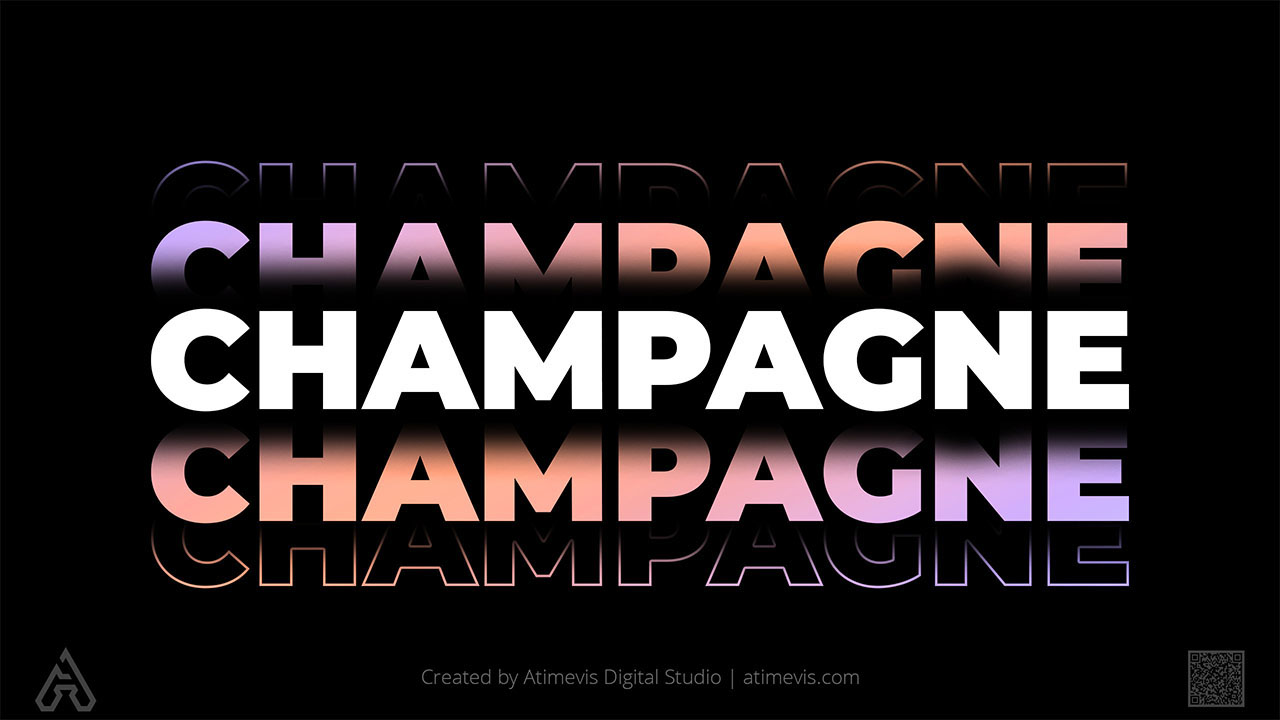 Champagne Bottles Digital Visualization 3D Services Solutions Development by DV Firm
