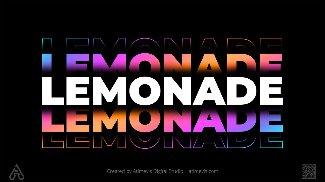 Lemonade Bottles Digital Visualization 3D Services Solutions Development by DV Firm