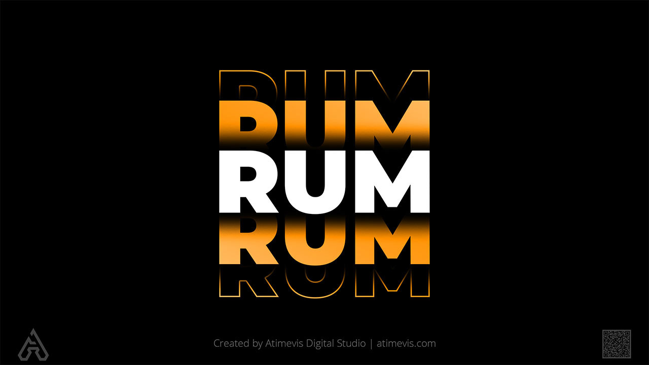 Rum Bottles Digital Visualization 3D Services Solutions Development by DV Firm