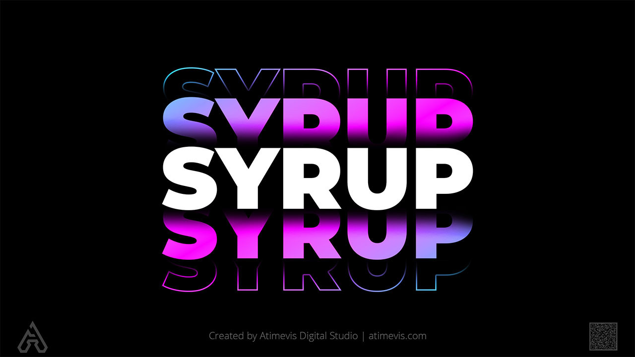 Syrup Bottles Digital Visualization 3D Services Solutions Development by DV Firm