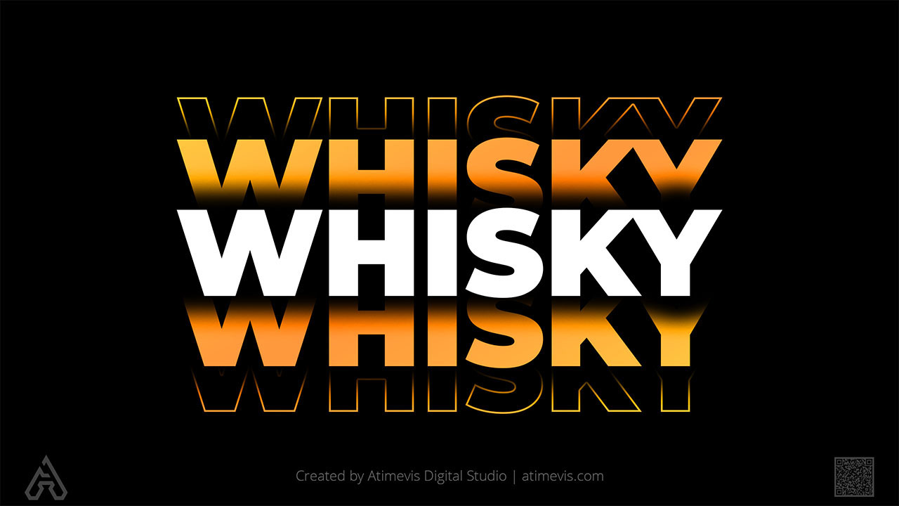 Whisky Bottles Digital Visualization 3D Services Solutions Development by DV Firm